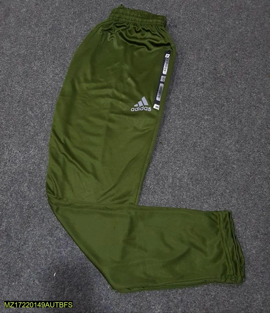 Green Men's Micro Interlock Track Pants Medium to XL
