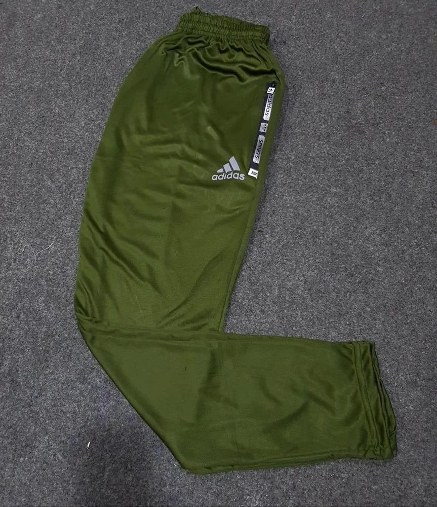 Green Men's Micro Interlock Track Pants Medium to XL