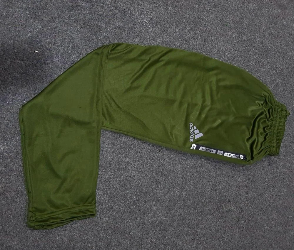 Green Men's Micro Interlock Track Pants Medium to XL