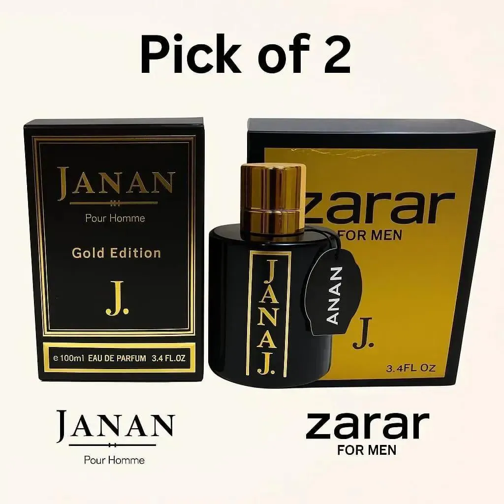 Janan and Zarar Perfume Set - 100 Ml