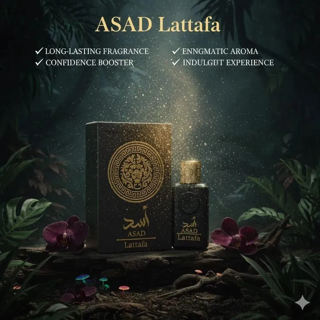 Asad By Lattafa Eau de Parfum 100ml