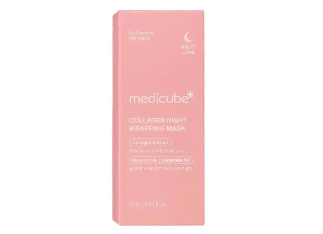 Medicube Collagen Night Mask Exfoliator Cream Travel-Friendly