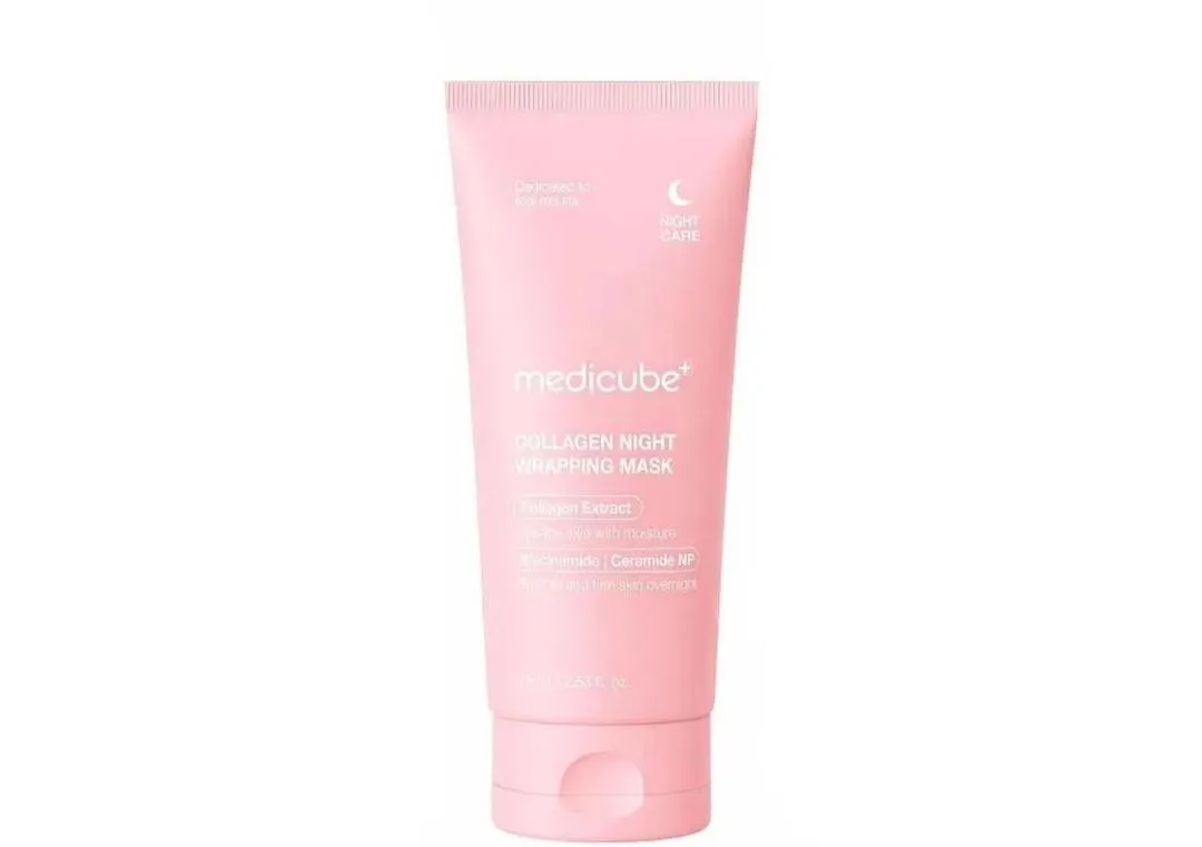 Medicube Collagen Night Mask Exfoliator Cream Travel-Friendly