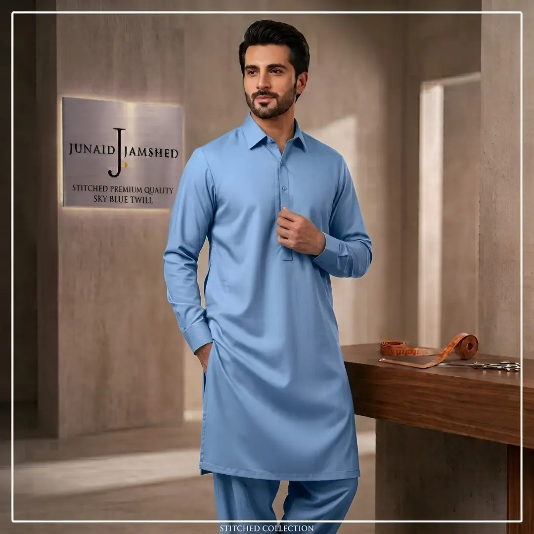 Men’s Unstitched Boski Plain Suit