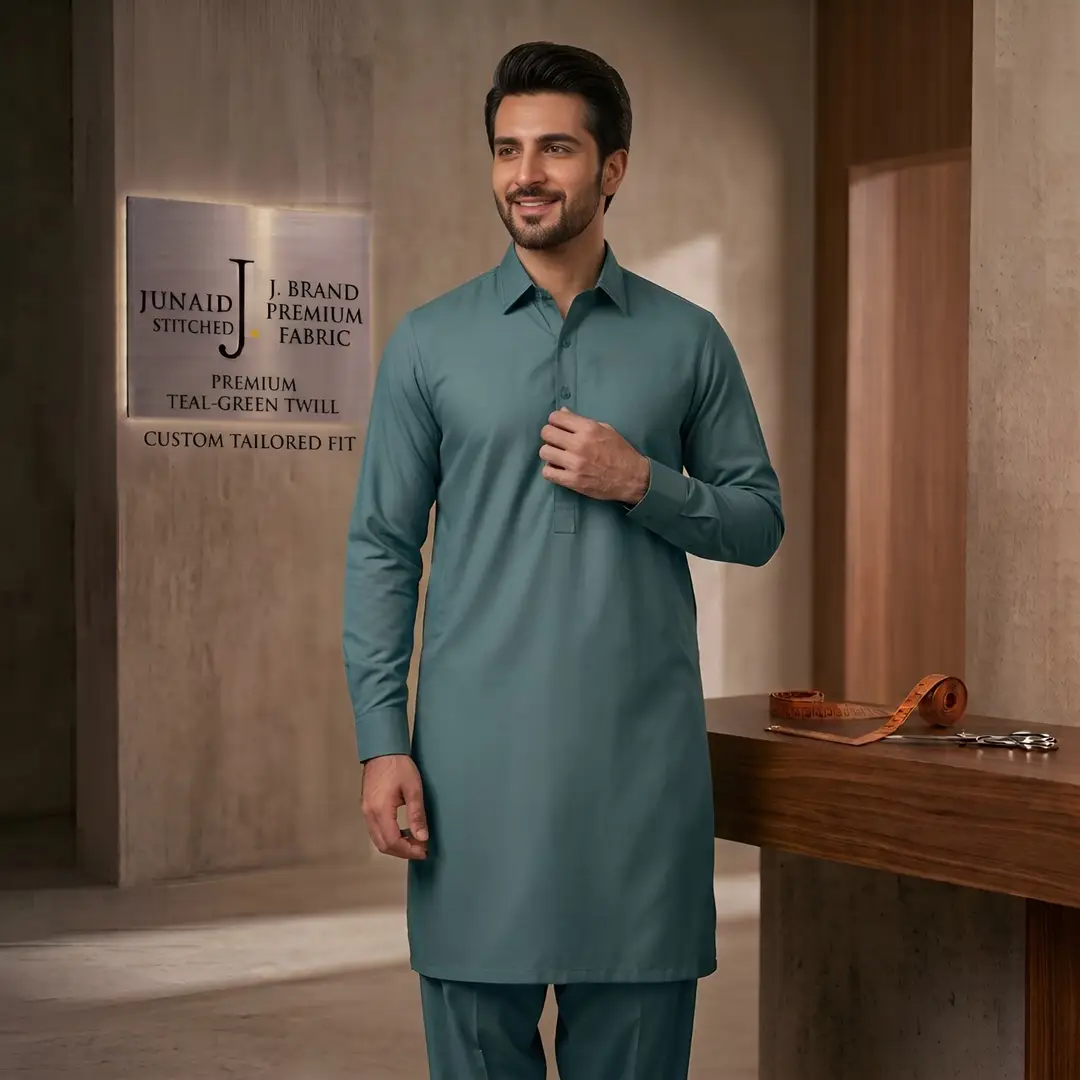 Men’s Unstitched Boski Plain Suit