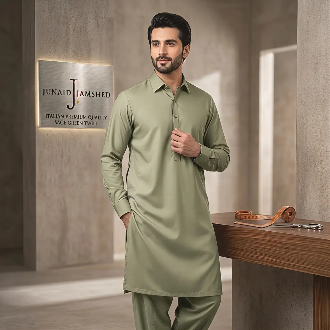 Men’s Unstitched Boski Plain Suit