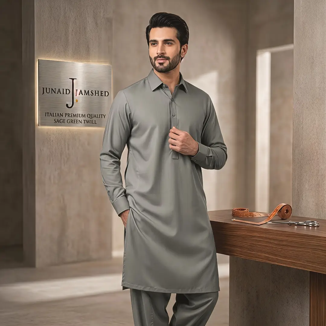 Men’s Unstitched Boski Plain Suit