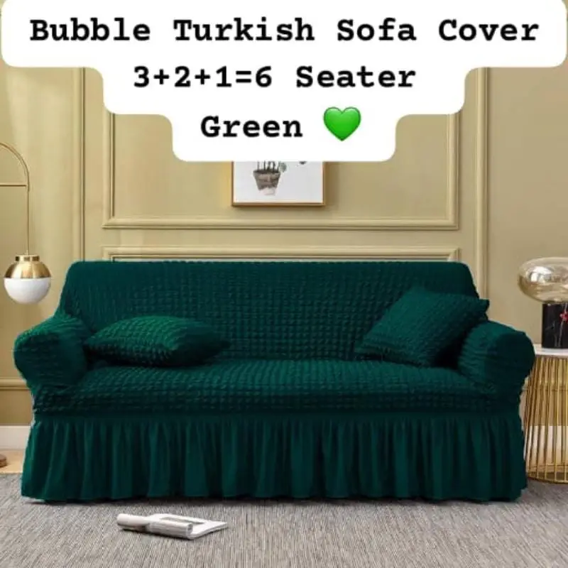 6 Seater Jersey Textured Sofa Covers