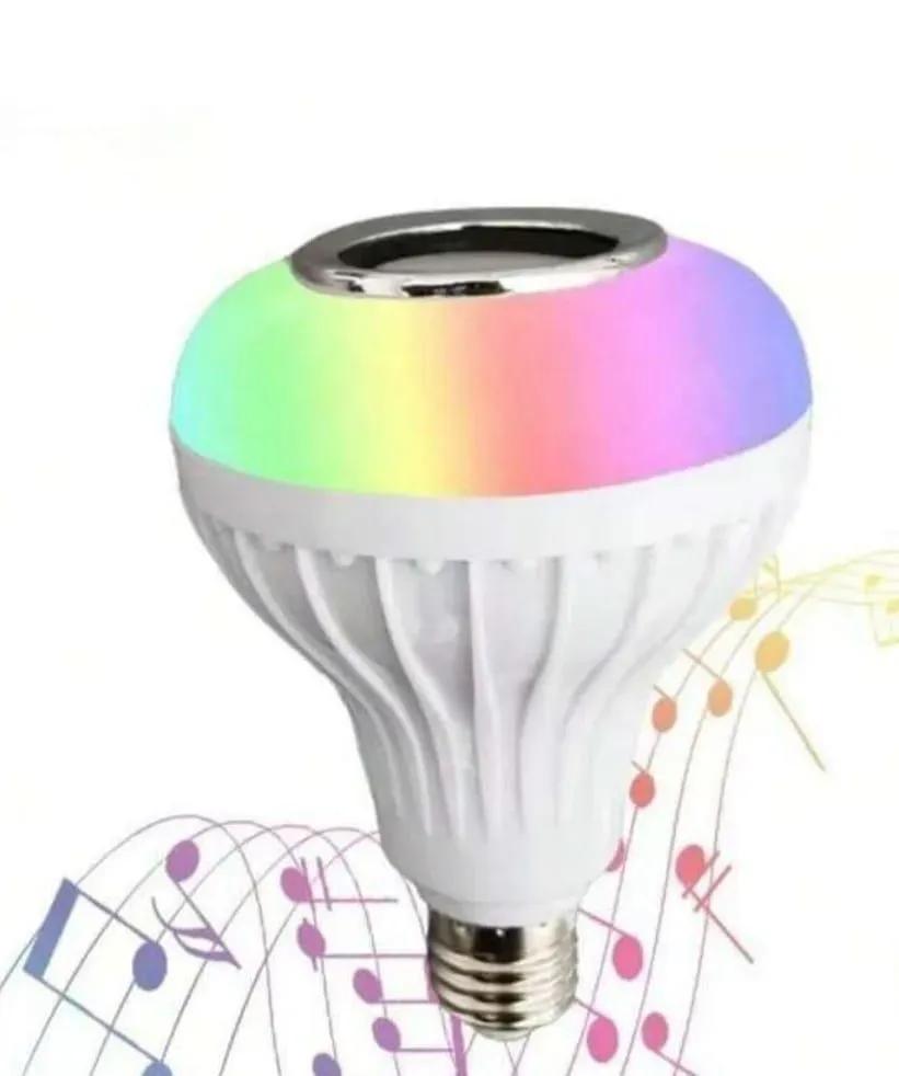 LED Music Bulb with Remote Control & Built-in Speaker