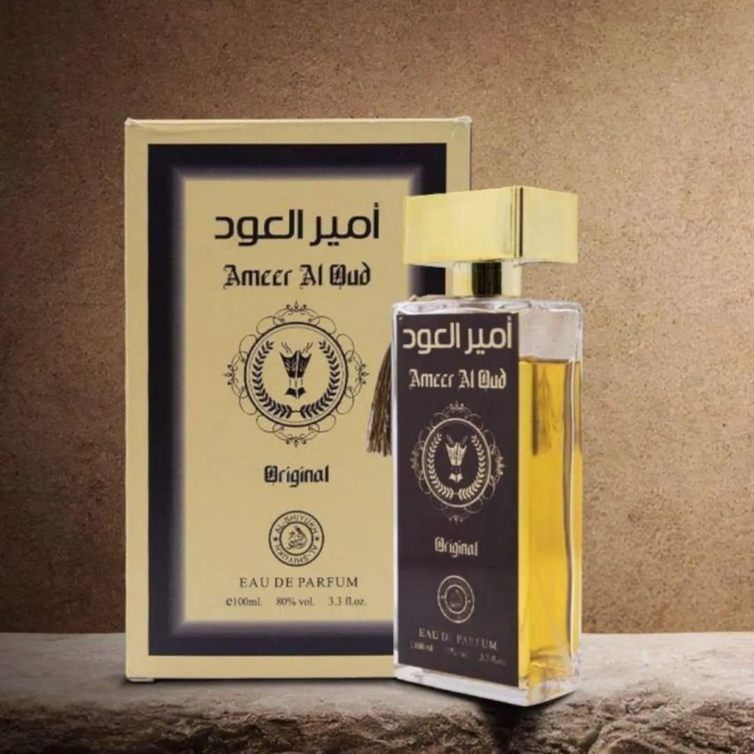 Ameer Al Oud Unisex Oud Perfume 100ml Sweat Resistant Black Bottle