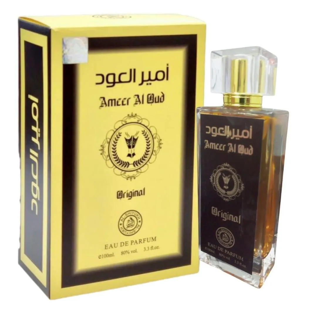 Ameer Al Oud Unisex Oud Perfume 100ml Sweat Resistant Black Bottle