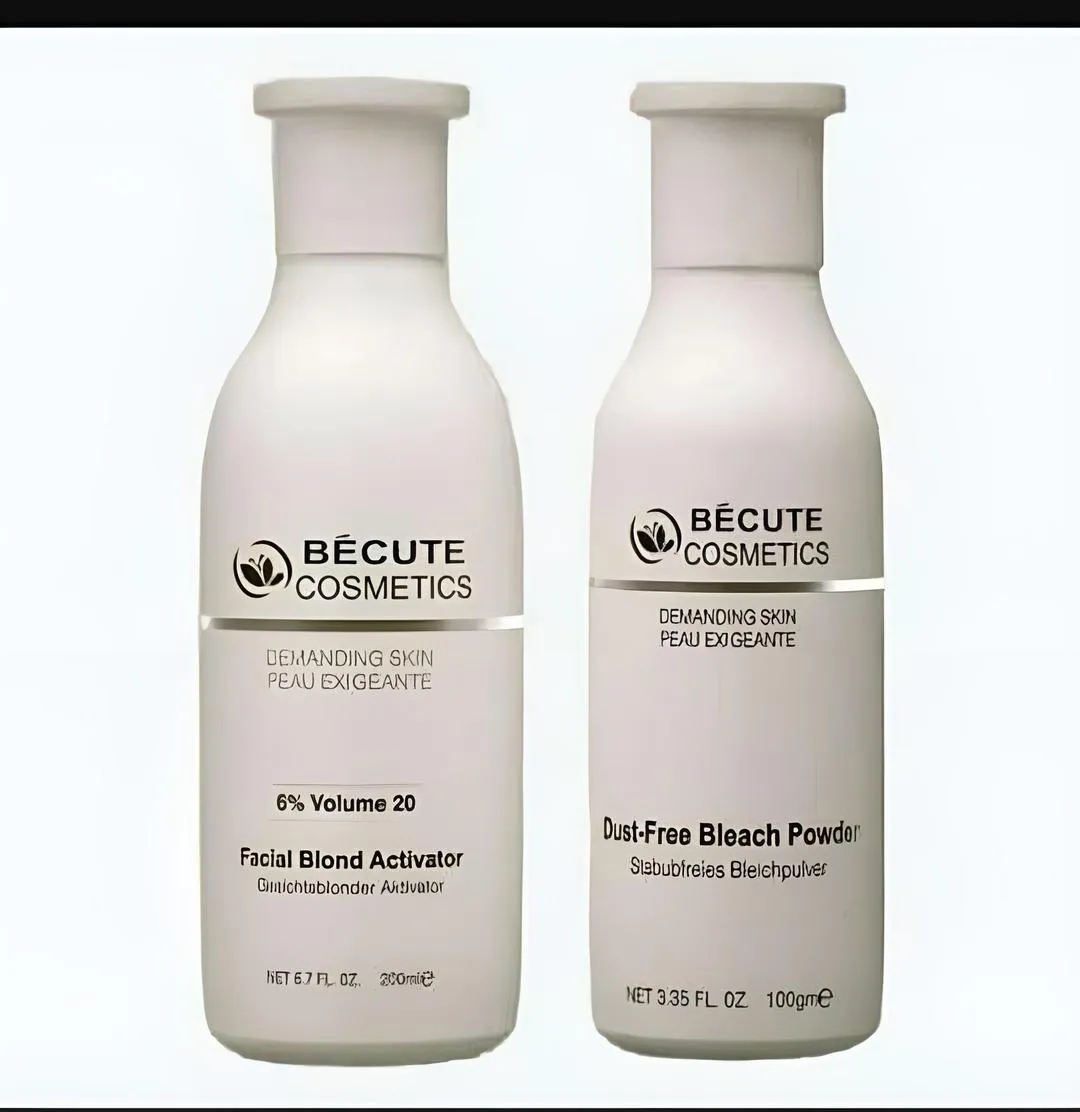 Facial Bleach Powder 6% Volume 20 Dust-Free Whitening