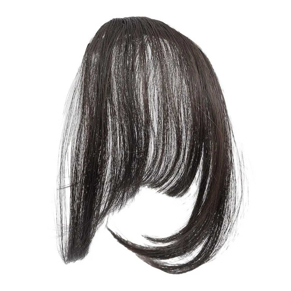 Air Bangs Wig Female , Real Comic Flush Bangs Invisible Wig
