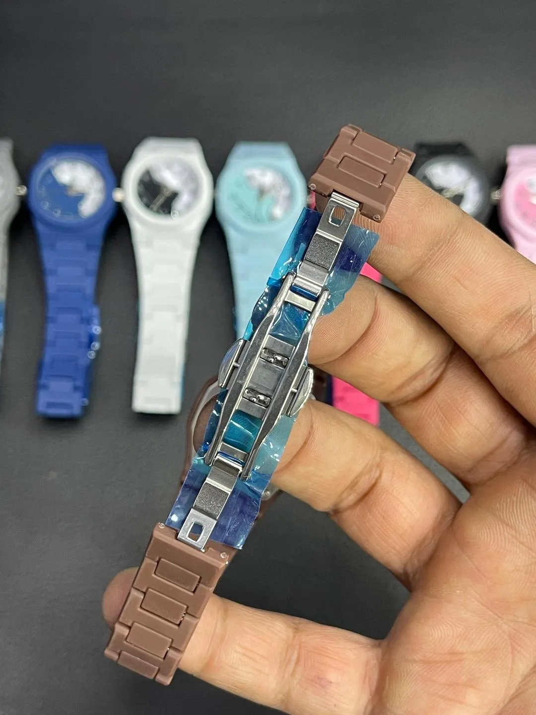 Stylish Arabic Aura Watch for Girls Women Pink