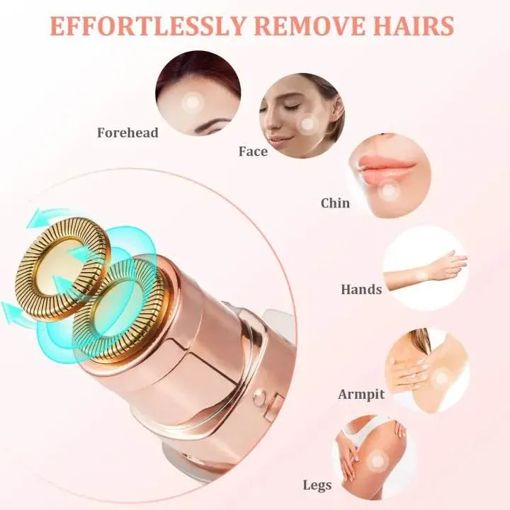 Rechargeable Eyebrow Trimmer for Women & Men Multicolor