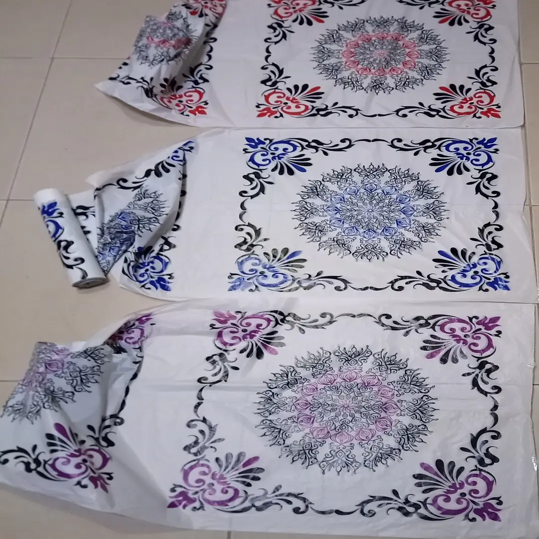 Pack of 2 Roll of Disposable Printed Dastarkhwan