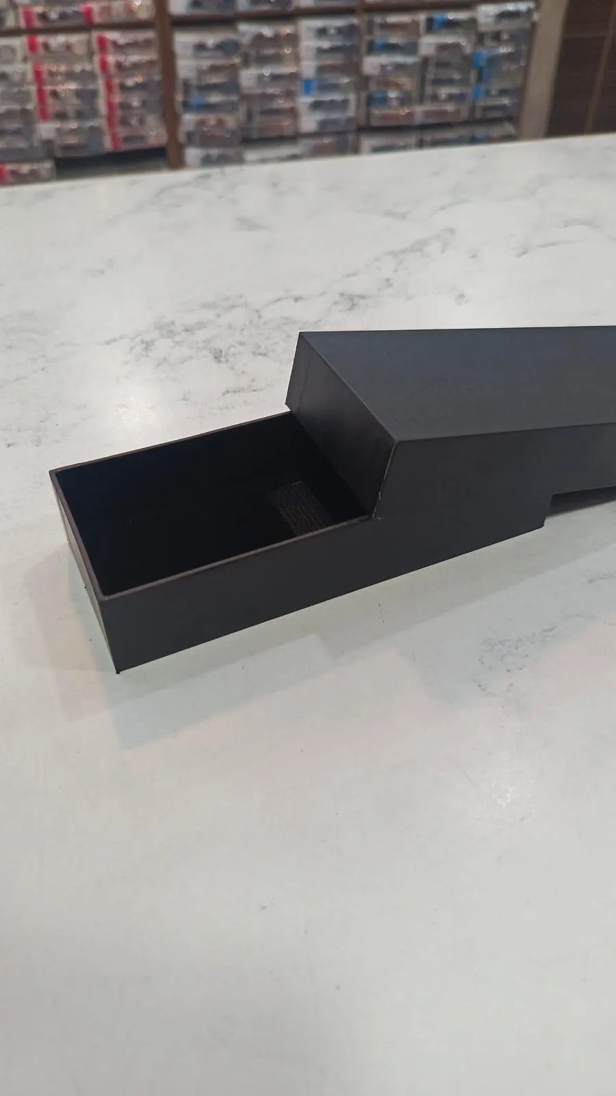 Black Hardboard Gift Box for Watches & Jewelry