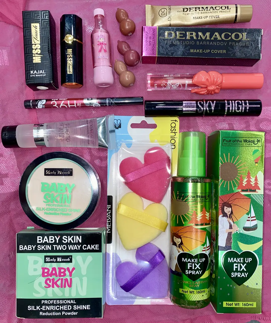 All in one complete Makeup Set for girls -13 pcs