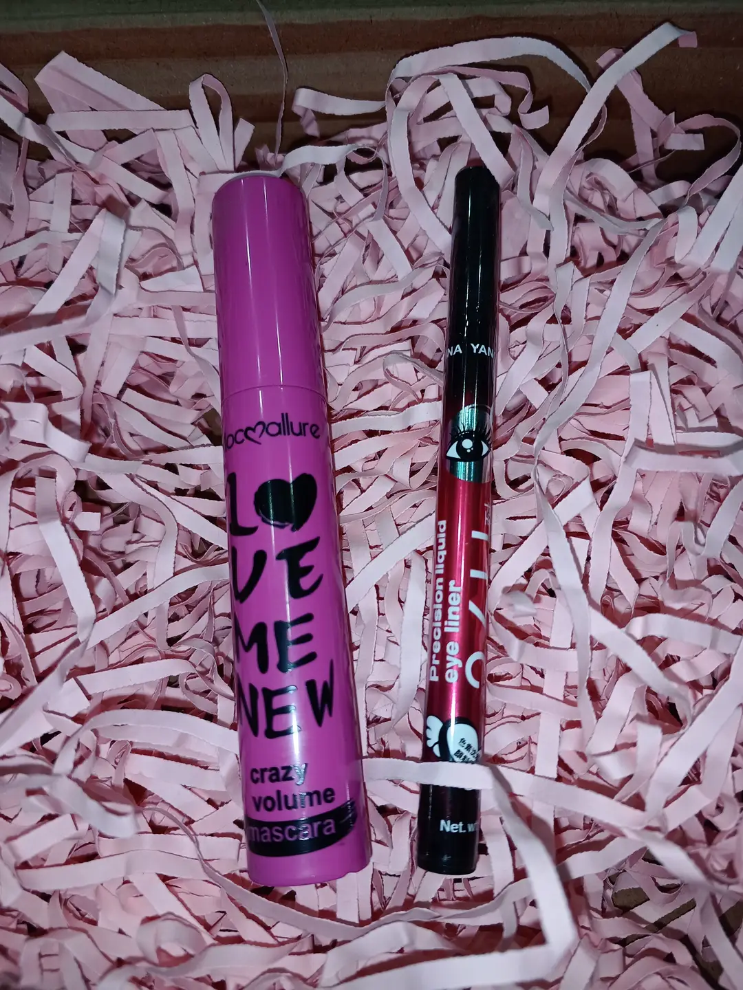 Mocallure Mascara and Eyeliner 2 in 1 Makeup Deal - 2 pcs