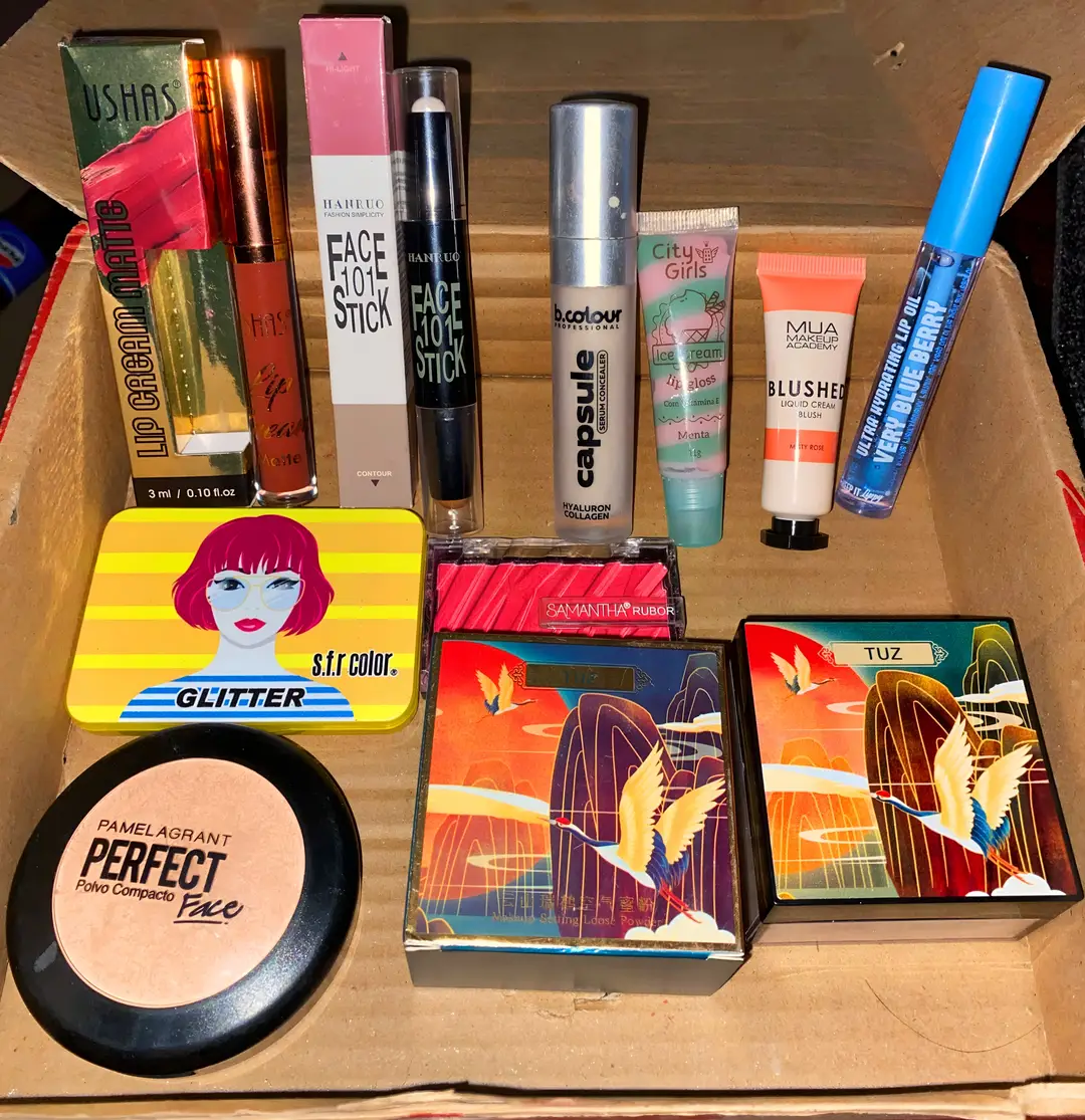 All in one makeup beauty bundle - 10 pcs
