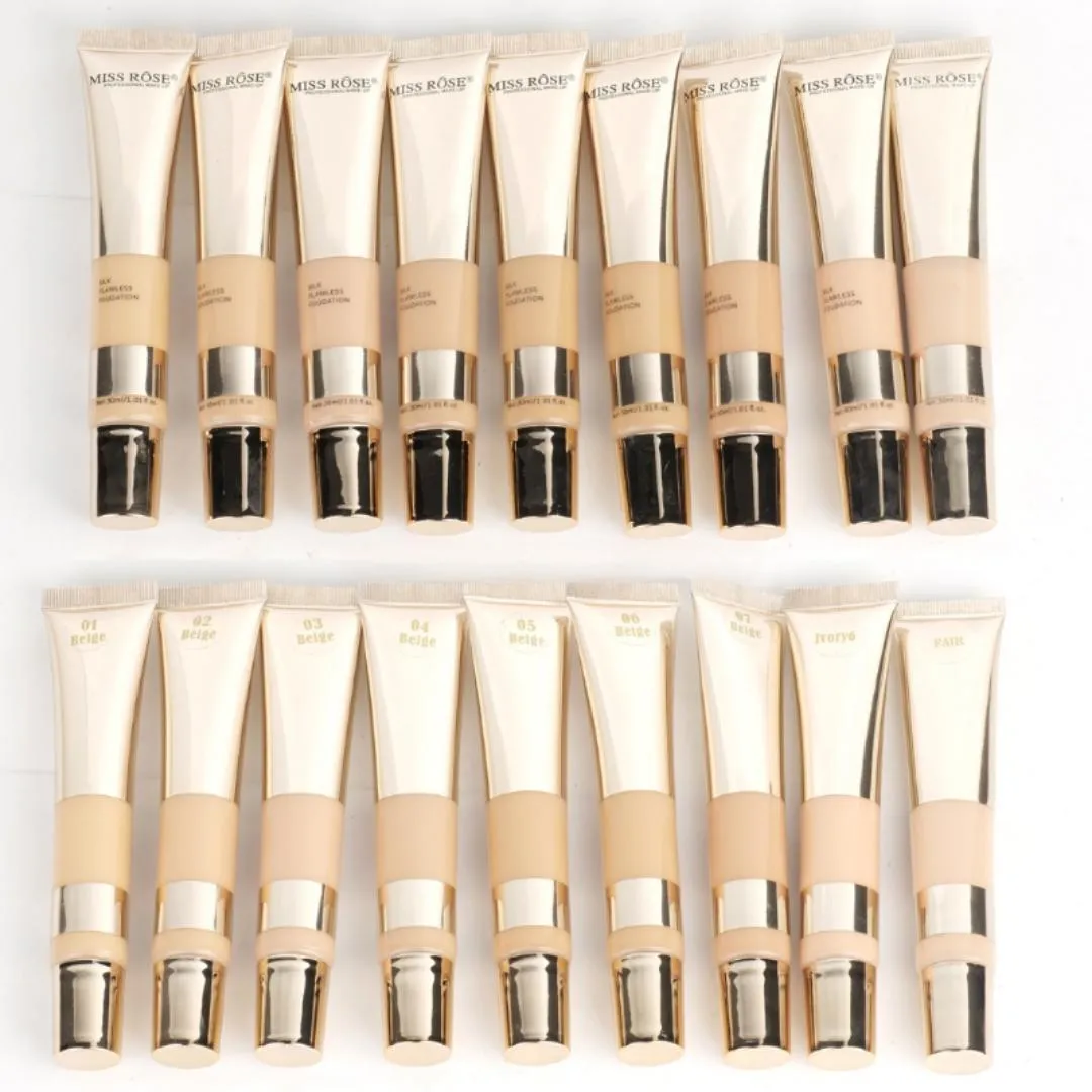 Miss Rose High Coverage Matte Foundation Cream