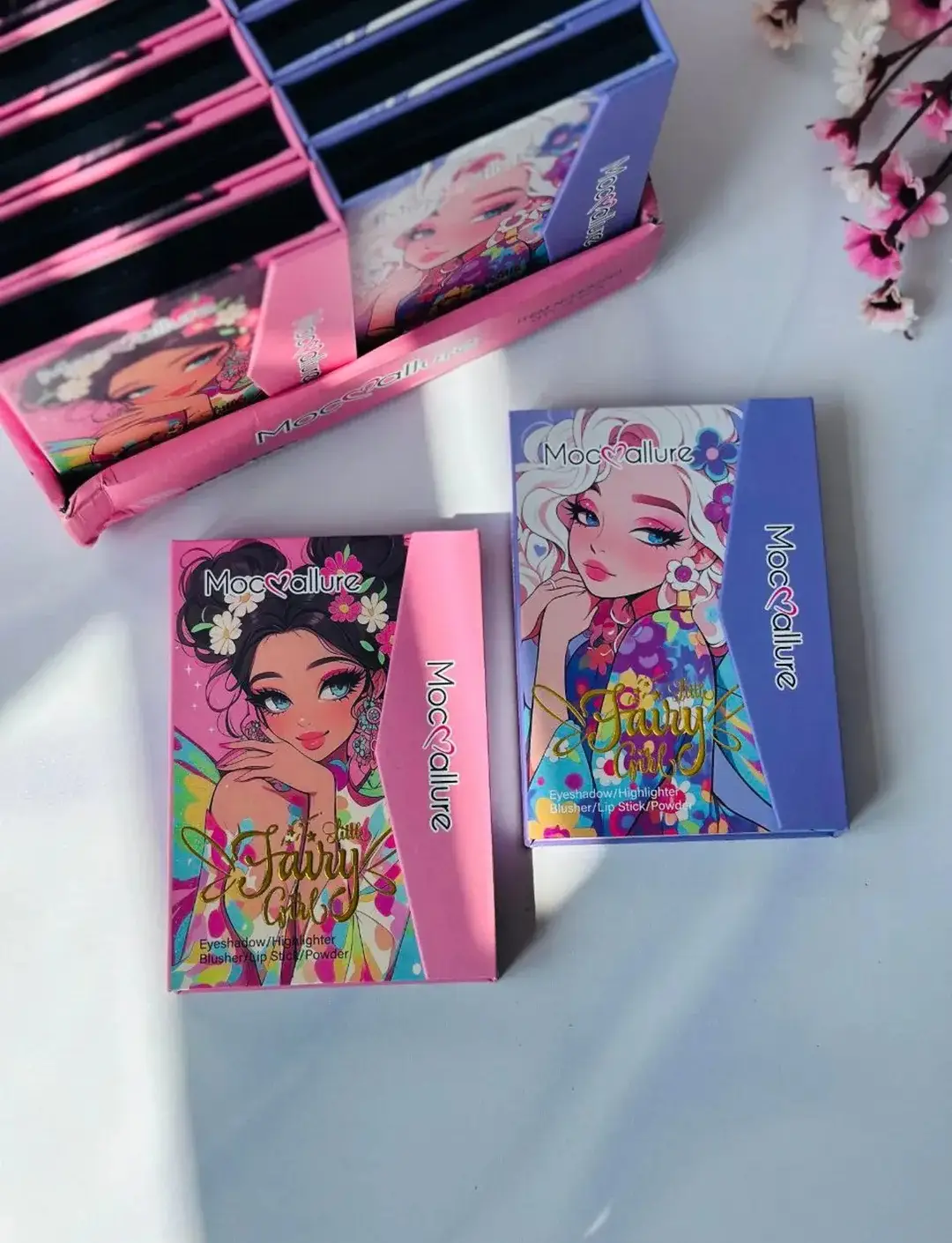 All-in-One Makeup Palette Kit With Eyeshadow/Highligher/Blusher/Lip Stick/Eyebrow Powder