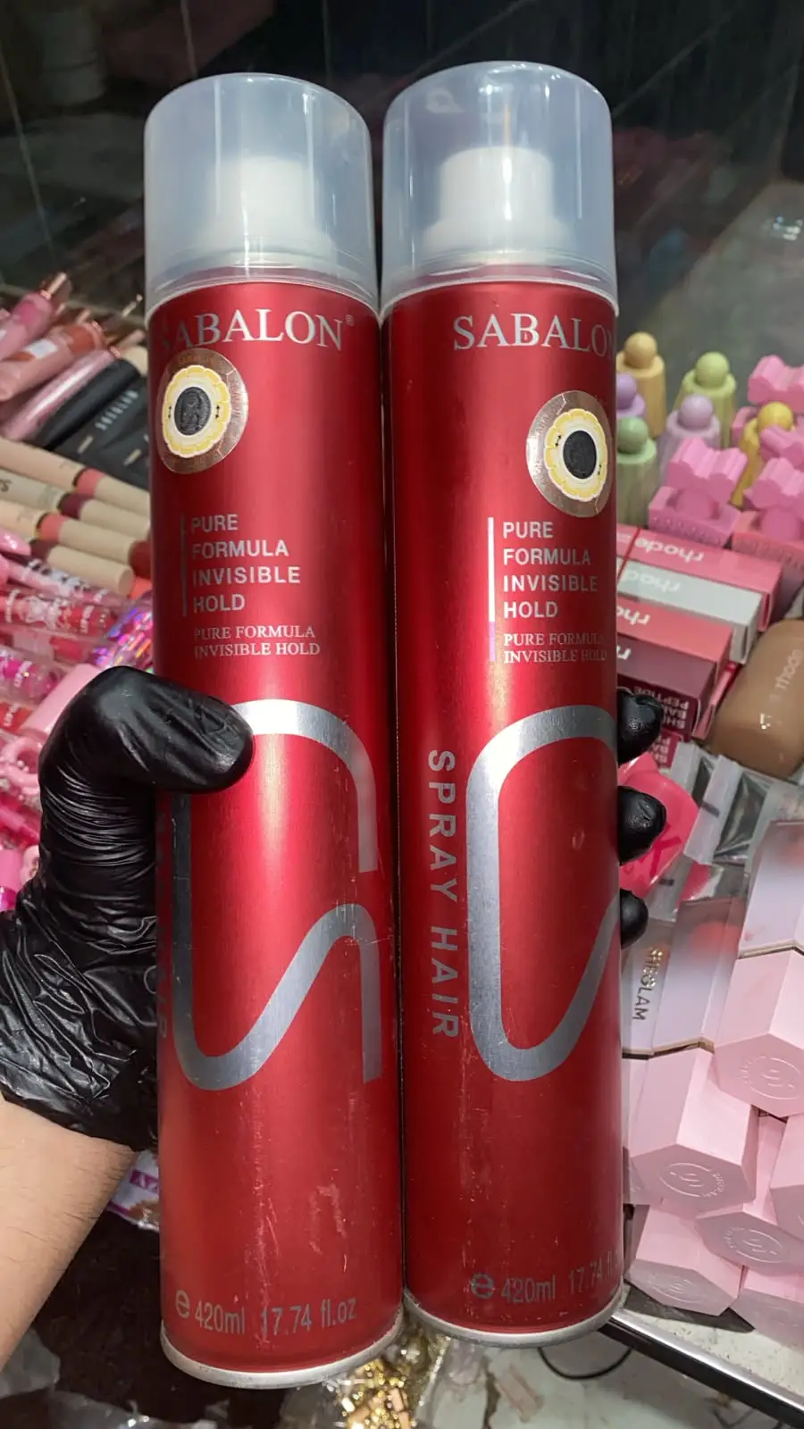 Sabalon Pack of 2 Hairspray - 420ml