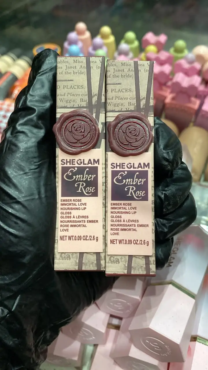 Sheglam - Ember Rose Immortal Love Nourishing Lip Gloss - 2.6ml, 1pc