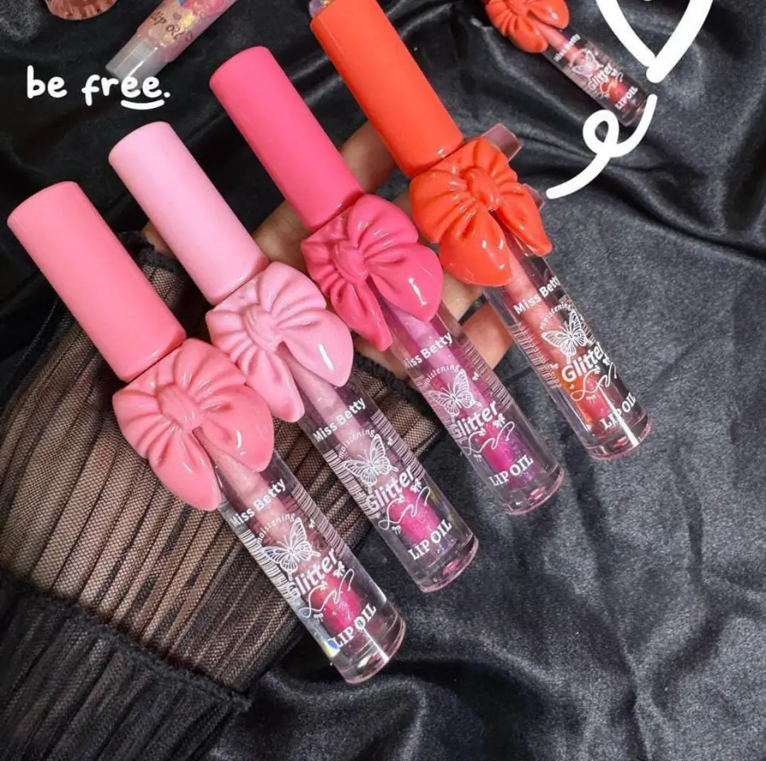 Miss Betty Girl Pretty Bow Lip Oil - 1pc