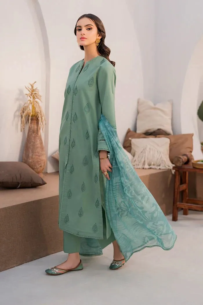 MIX TRENDING DESIGNS 3 Pcs Unstitched Embroidered Suit