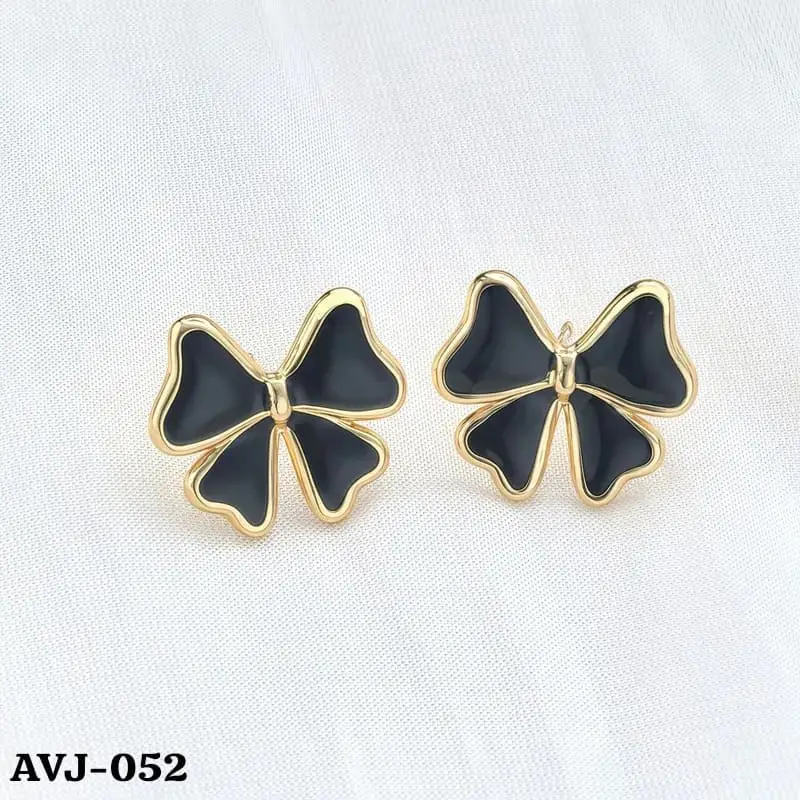 Bow Shape Trending Korean Earrings AVJ-052
