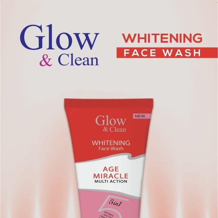 Glow & Clean Whitening Face Wash 120ml Age Miracle Multi Action