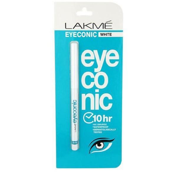 Lakme Eyeconic Kajal Pencil Pack of 2 Black White Waterproof Long Lasting