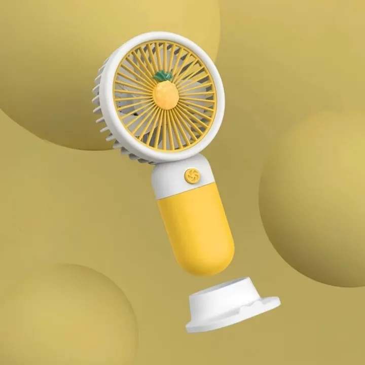 Mini Fan Multifunctional Cool Summer Fruit Cartoon Handheld Mini Fan (random color)
