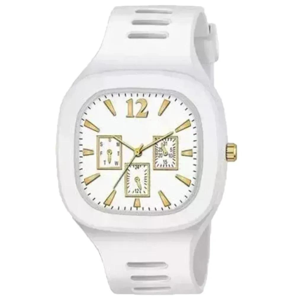 New Silicone Analogue Fashionable Wrist Watch for Men – Casual & Stylish Design