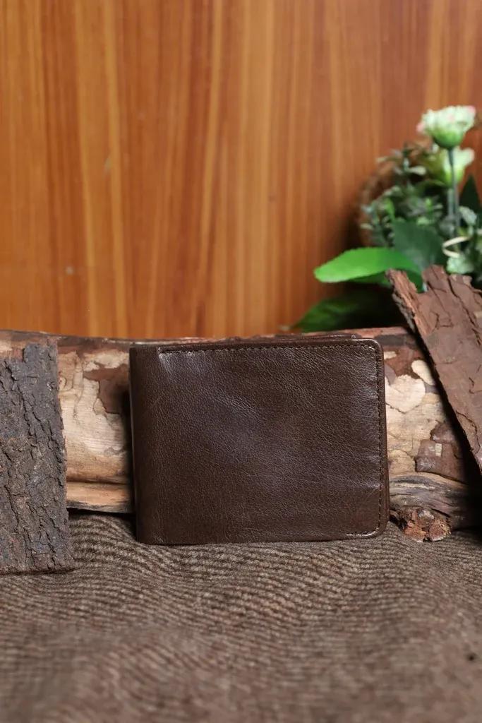 Premium 3-in-1 Brown Leather Wallet for Men