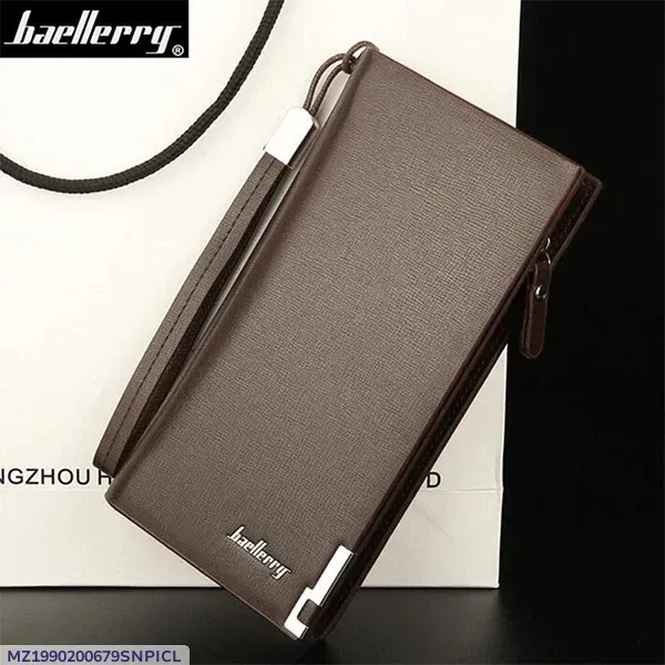 Balenberry Long Wallet Men's Leather Wallet