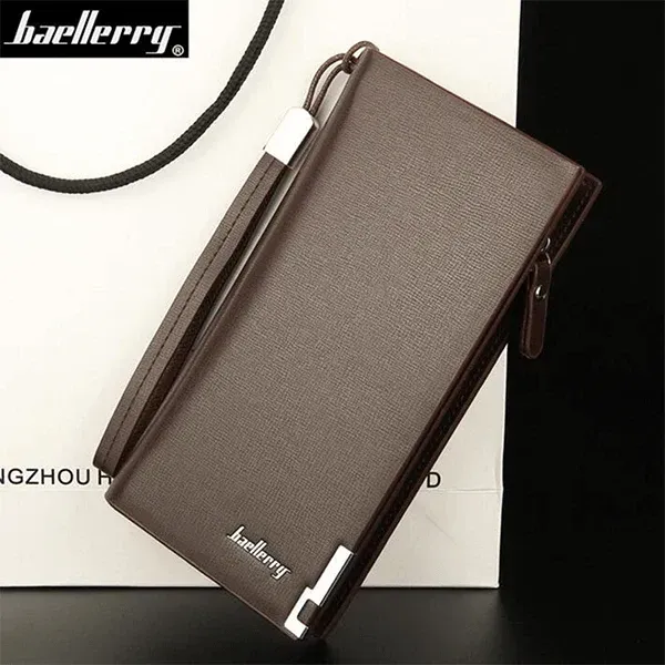 Balenberry Long Wallet Men's Leather Wallet