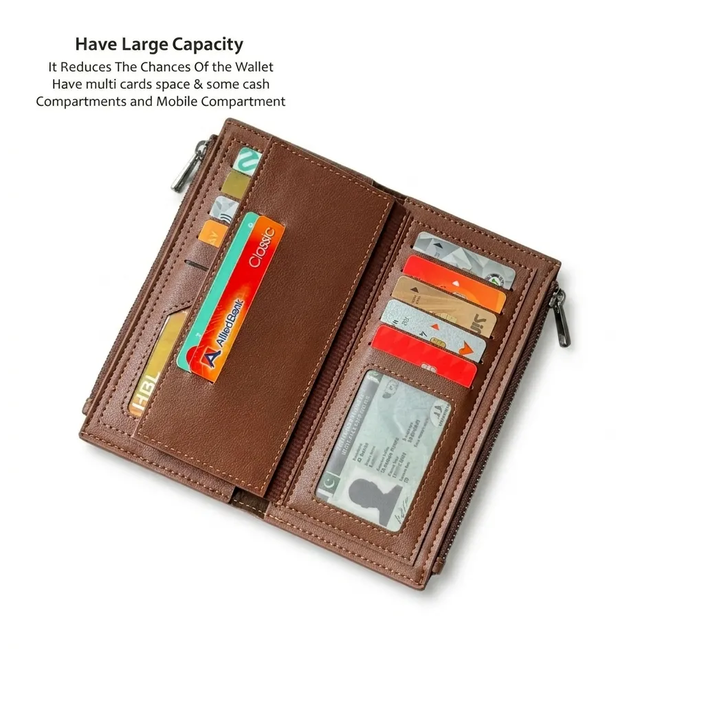 Prestige Leather Wallet ( Imported ) Men's PU Leather Wallet