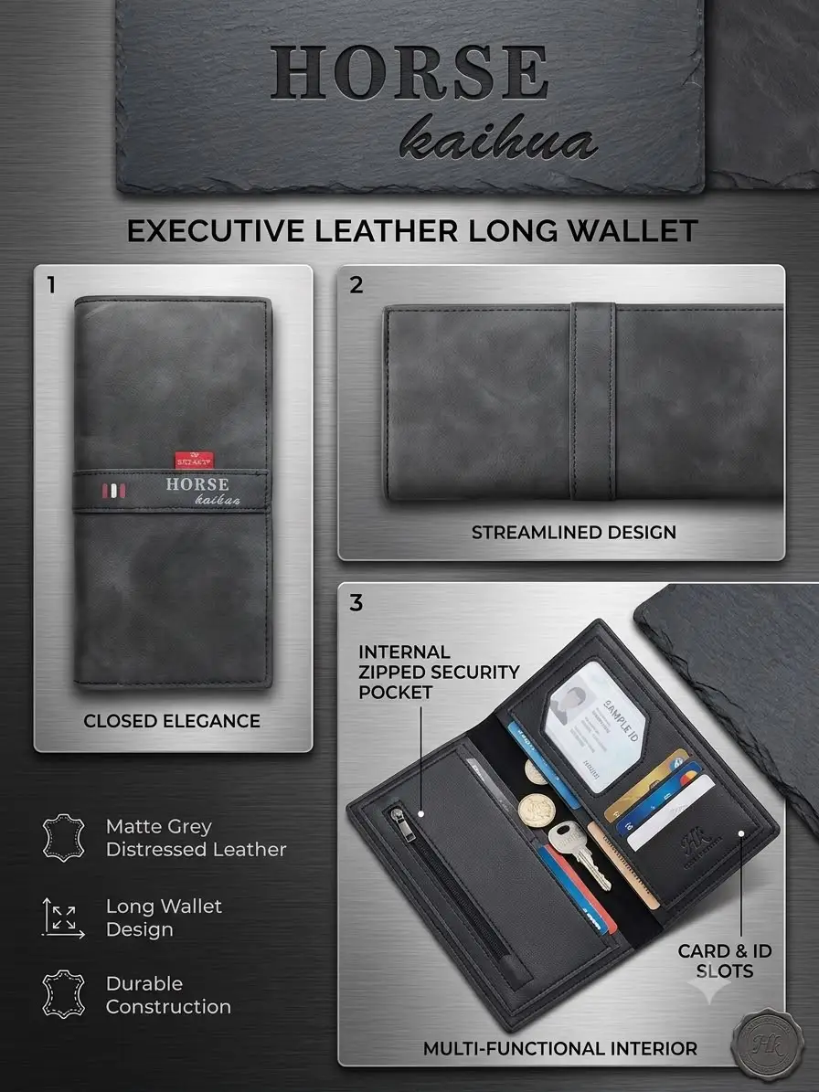 Imperial Horse Genuine Leather Wallet