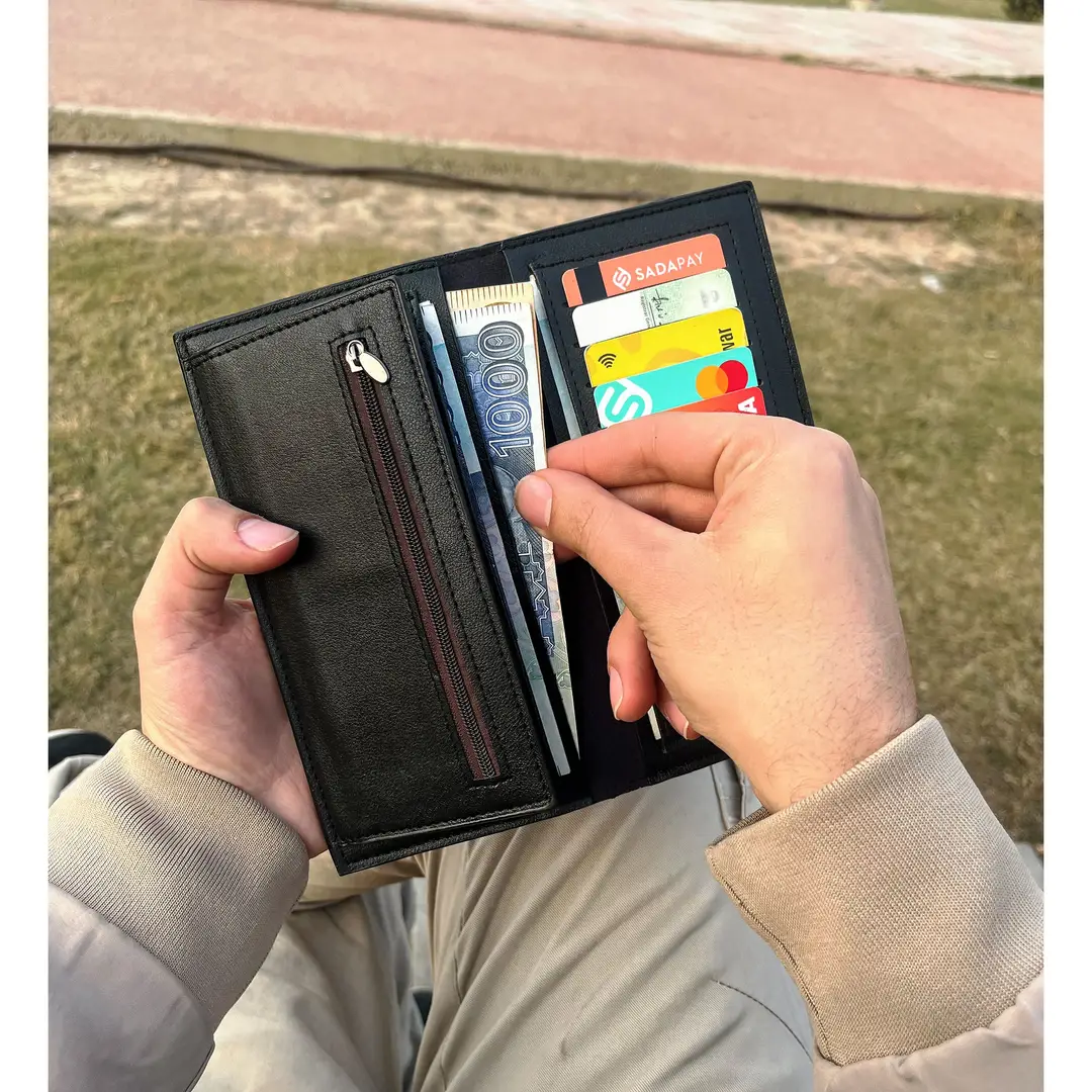 Premium Leather Long Wallet for Men