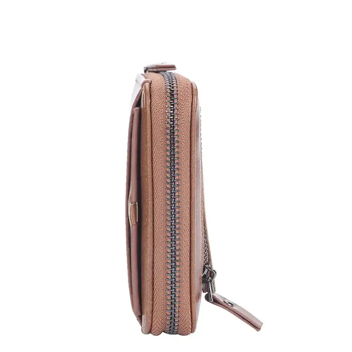 PU Leather RFID Blocking Business Wallet