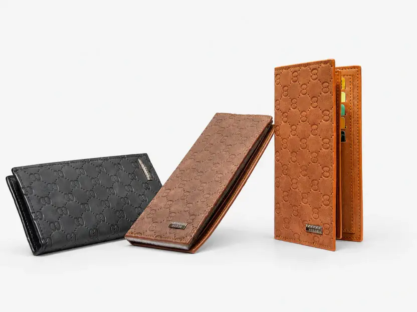 Premium Men’s Long Wallet – Stylish Leather Card Holder & Cash Organizer