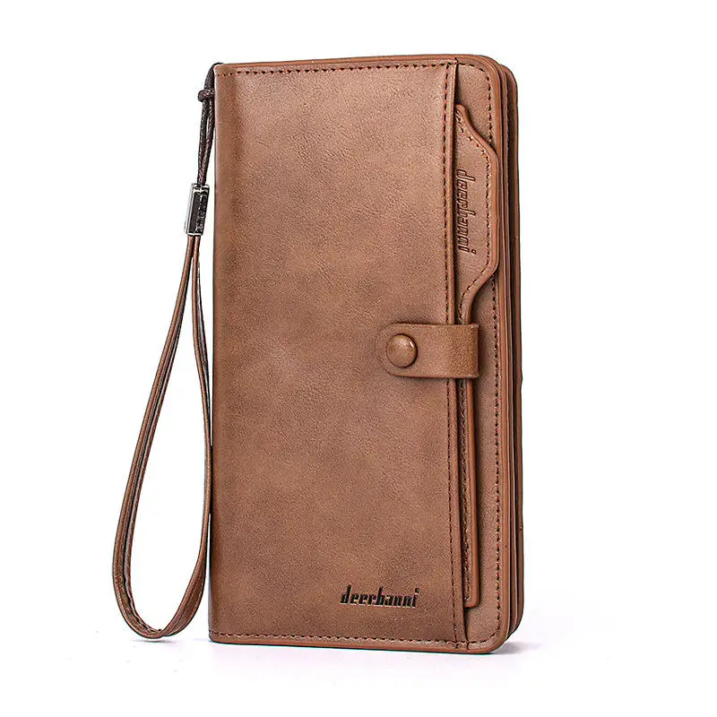 Baellerry Men’s Long Zipper Wallet