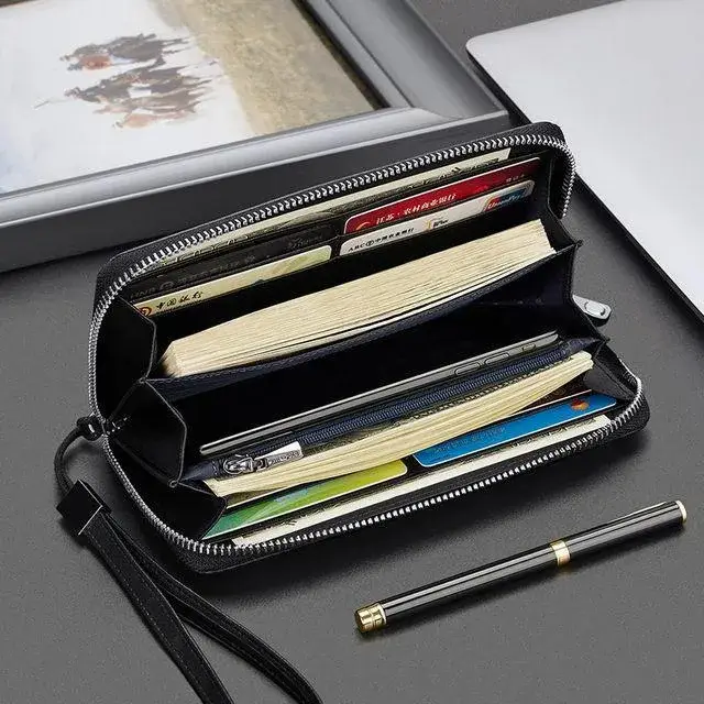Baellerry Men’s Long Zipper Wallet