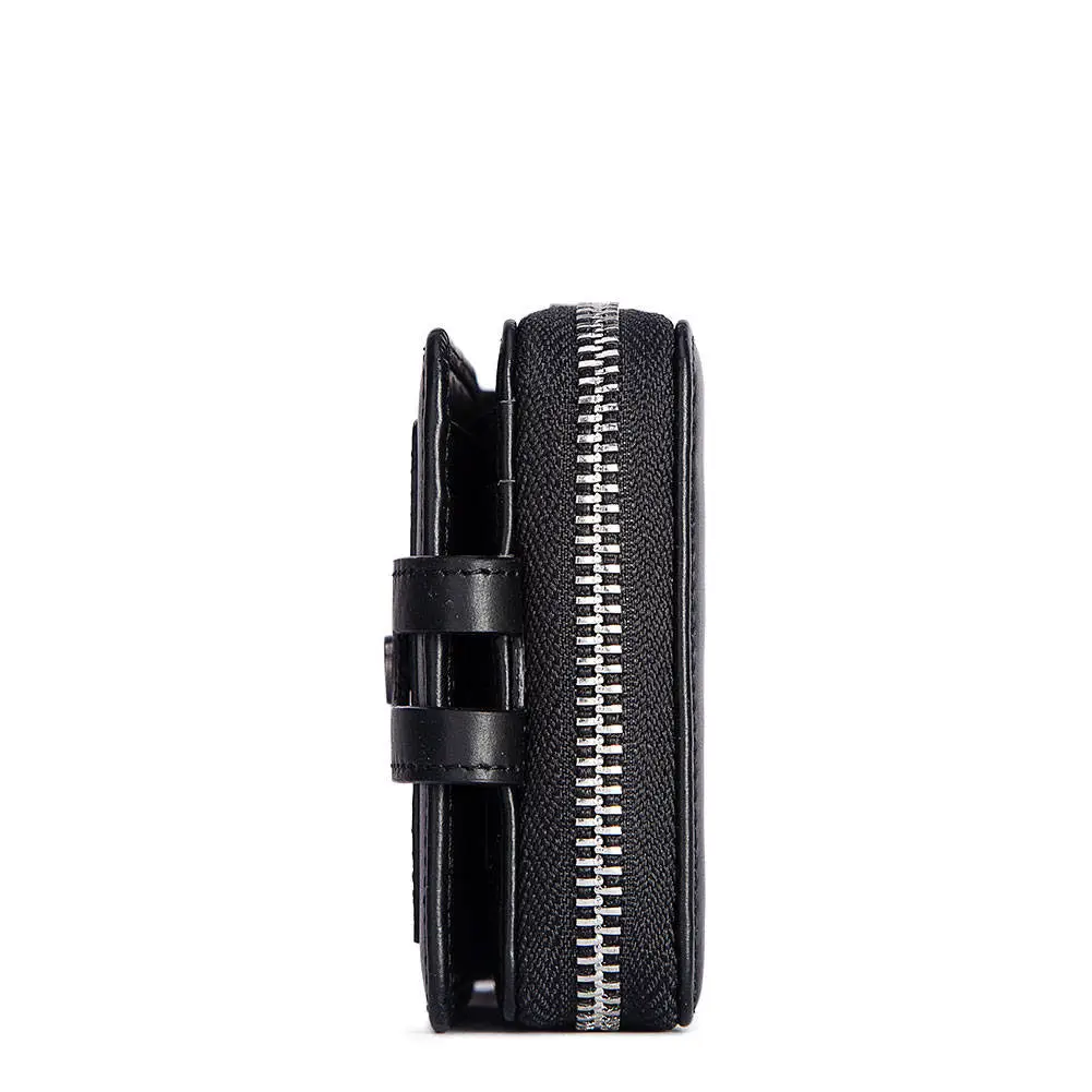 Men's Multi-Layer Folding Genuine Leather Wallet Stylish Card Holder Independent Cash Layer FangShui 10 Cards No Card Holder