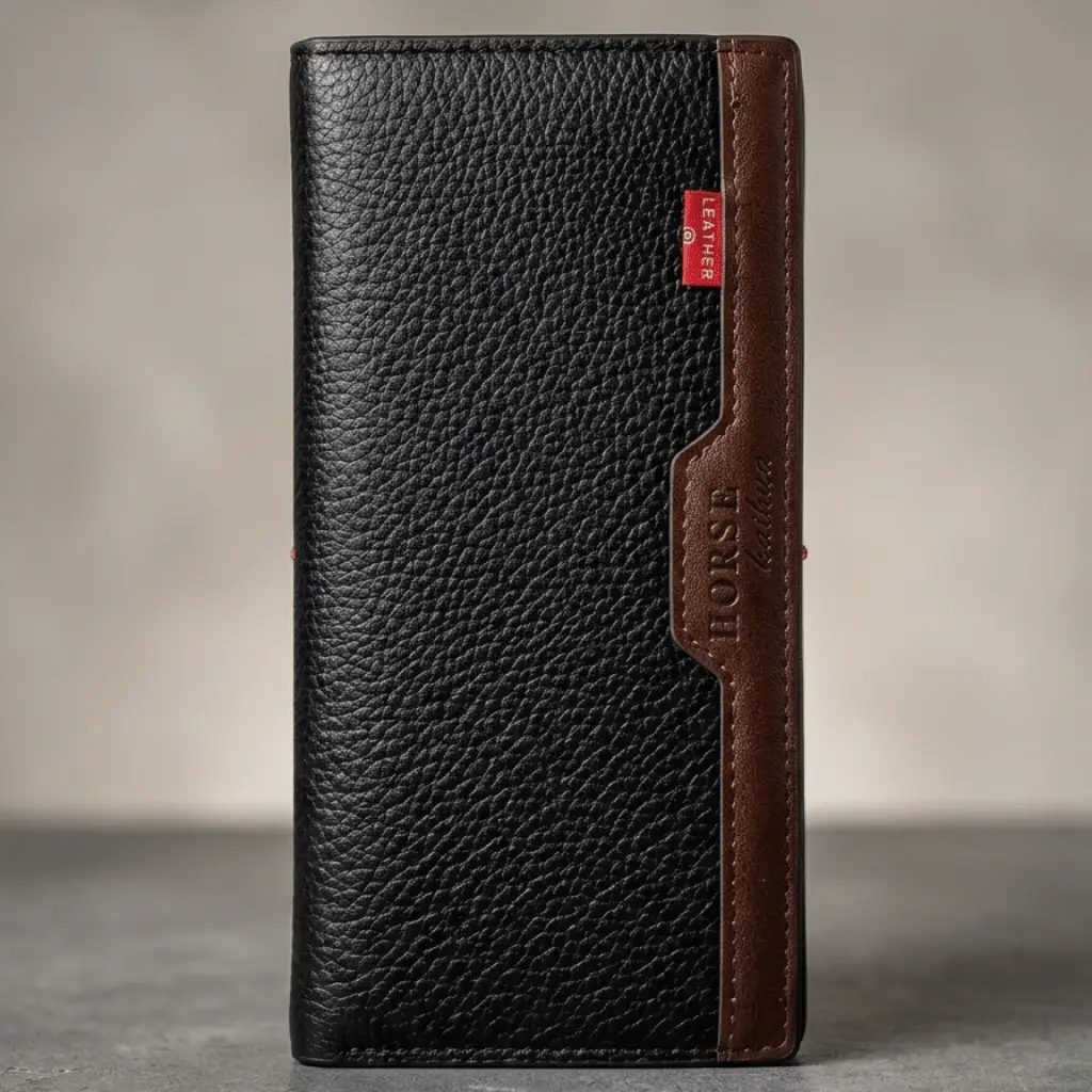 Men’s Long Wallet – Multi Card & Cash Organizer