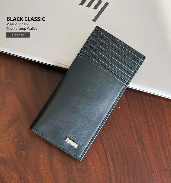 Multi Color Leather Wallet for Men Women Slim Design