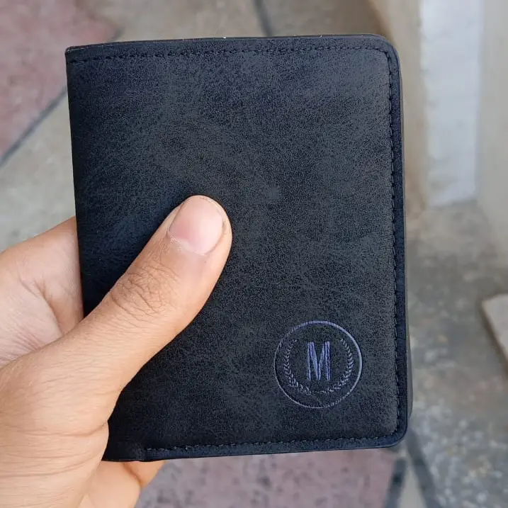 GU II Male Short Thin Man Wallet Providing Stylish Design Comfortable Use Durable Quality