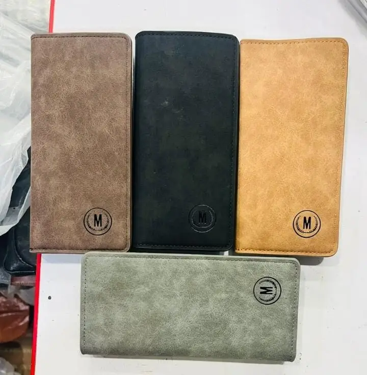 Premium Long M-Wallet - Faux Leather